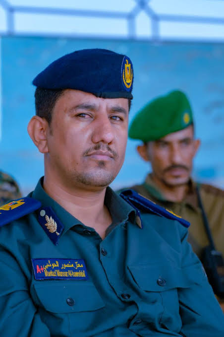 العميد الحوشبي يعزي نائب مدير الشؤون القانونية لقوات الأمن الوطني بوفاة نجله عبدالرحمن